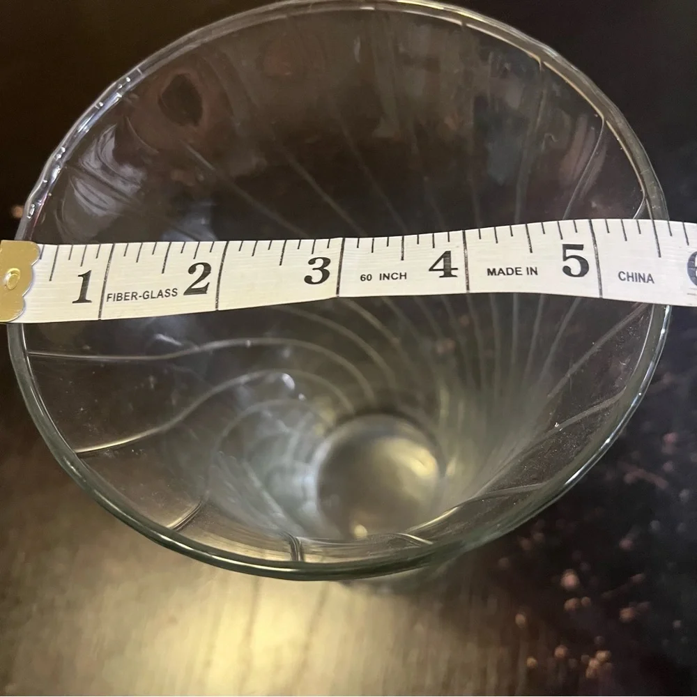 Large Clear Glass Vase 19.5 inches tall 5.5 inches wide